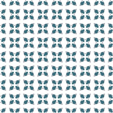 Geometrik süslemeli vektör deseni. Kusursuz tasarım dokusu.