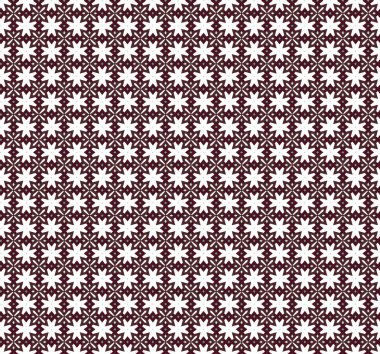 geometrik süsleme biçiminde kusursuz vektör deseni