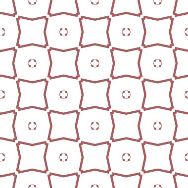 Geometrik süslemeli vektör deseni. Kusursuz tasarım dokusu.