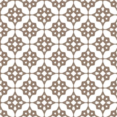 Geometrik süslemeli vektör deseni. Kusursuz tasarım dokusu.