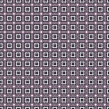 Kusursuz Vektör Deseni. Geometrik Süsleme Biçiminde Arkaplan DokusuName.