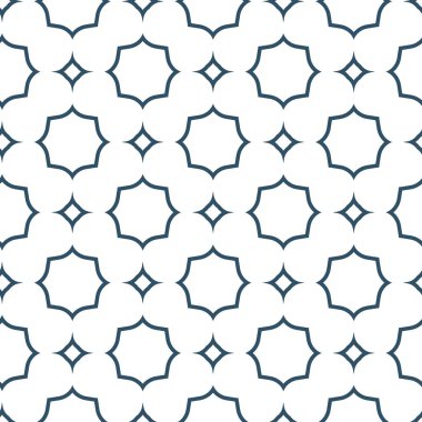 Dikişsiz geometrik süs vektör deseni. Soyut arka plan