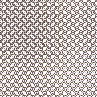 Geometrik süslemeli vektör deseni. Kusursuz tasarım dokusu.