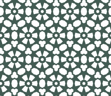 Kusursuz Vektör Deseni. Geometrik Süsleme Biçiminde Arkaplan DokusuName.