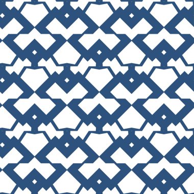 geometrik süsleme biçiminde kusursuz vektör deseni
