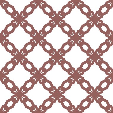 Kusursuz Vektör Deseni. Geometrik Süsleme Biçiminde Arkaplan DokusuName.