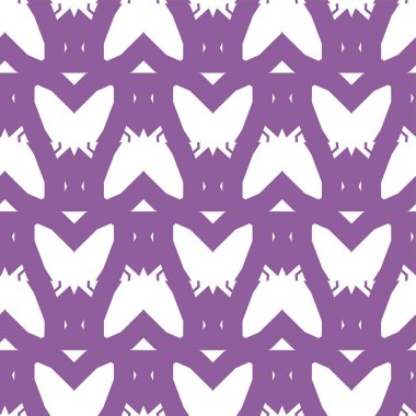 Geometrik süslemeli vektör deseni. Kusursuz tasarım dokusu.