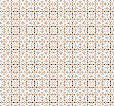 Geometrik süslemeli vektör deseni. Kusursuz tasarım dokusu.