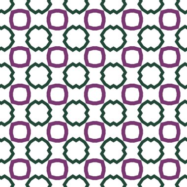 Kusursuz Vektör Deseni. Geometrik Süsleme Biçiminde Arkaplan DokusuName.