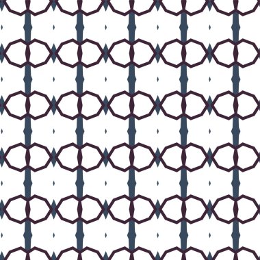 Kusursuz Vektör Deseni. Geometrik Süsleme Biçiminde Arkaplan DokusuName.
