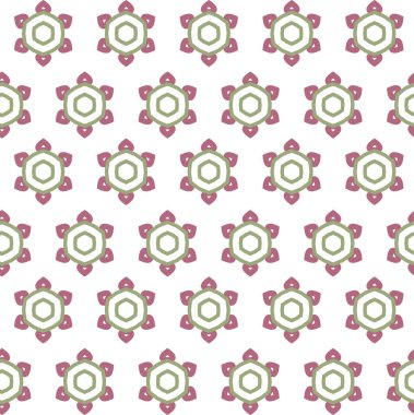 Dikişsiz geometrik süs vektör deseni. Soyut arka plan