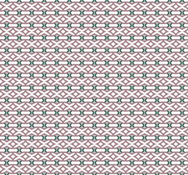 Dikişsiz geometrik süs vektör deseni. Soyut arka plan