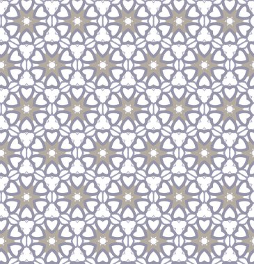 Geometrik süslemeli vektör deseni. Kusursuz tasarım dokusu.