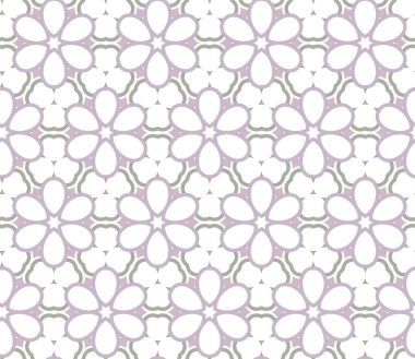 Geometrik süslemeli vektör deseni. Kusursuz tasarım dokusu.