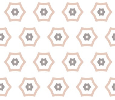 geometrik süsleme biçiminde kusursuz vektör deseni