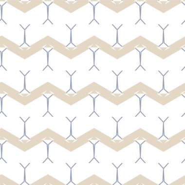 Geometrik süslemeli vektör deseni. Kusursuz tasarım dokusu.