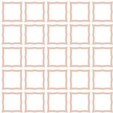 geometrik süsleme biçiminde kusursuz vektör deseni