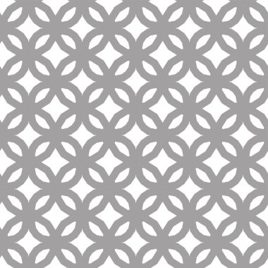 Geometrik süslemeli vektör deseni. Kusursuz tasarım dokusu.