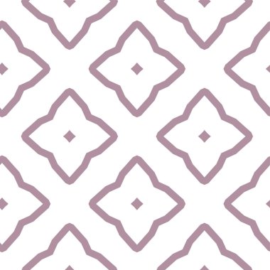 Geometrik süslemeli vektör deseni. Kusursuz tasarım dokusu.