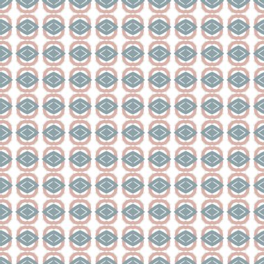 Geometrik süslemeli vektör deseni. Kusursuz tasarım dokusu.