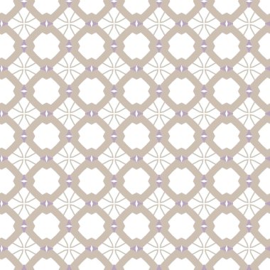 geometrik süsleme biçiminde kusursuz vektör deseni
