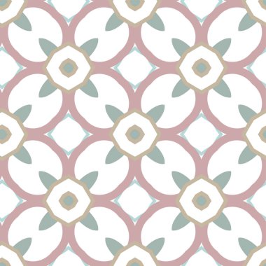 Kusursuz Vektör Deseni. Geometrik Süsleme Biçiminde Arkaplan DokusuName.