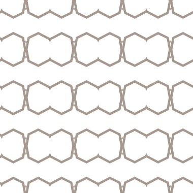 Geometrik süslemeli vektör deseni. Kusursuz tasarım dokusu.