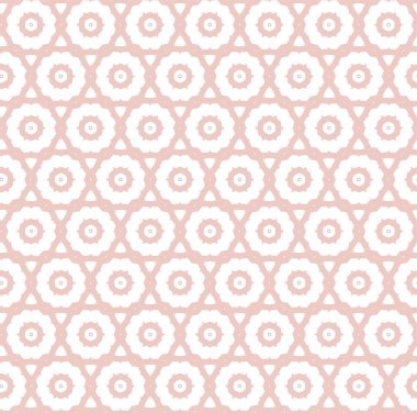 Dikişsiz geometrik süs vektör deseni. Soyut arka plan