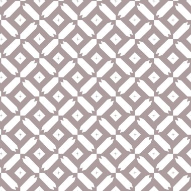 geometrik süsleme biçiminde kusursuz vektör deseni