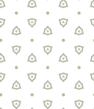 Kusursuz Vektör Deseni. Geometrik Süsleme Biçiminde Arkaplan DokusuName.