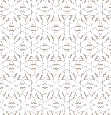 geometrik süsleme biçiminde kusursuz vektör deseni