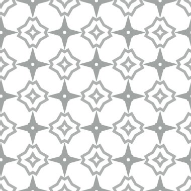 geometrik süsleme biçiminde kusursuz vektör deseni