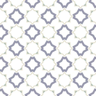 geometrik süsleme biçiminde kusursuz vektör deseni