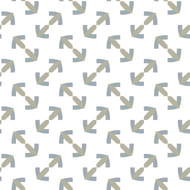 geometrik süsleme biçiminde kusursuz vektör deseni