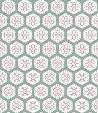 geometrik süsleme biçiminde kusursuz vektör deseni