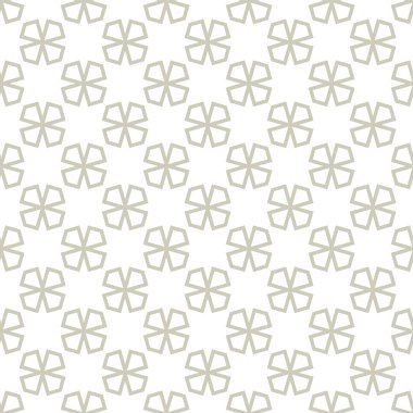 geometrik süsleme biçiminde kusursuz vektör deseni