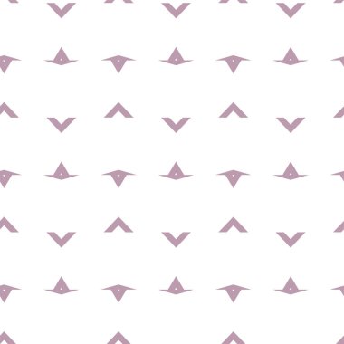 geometrik süsleme biçiminde kusursuz vektör deseni