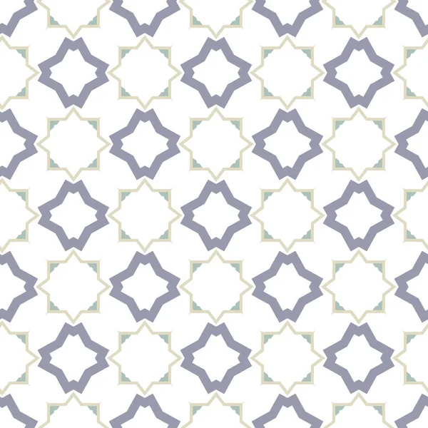 Motif Vectoriel Sans Couture Dans Style Ornemental Géométrique — Image vectorielle