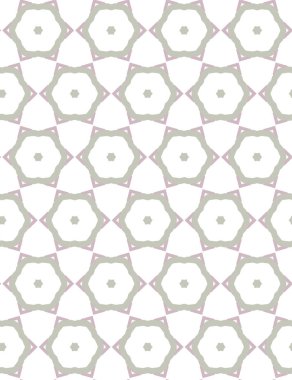 Geometrik süslemeli vektör deseni. Kusursuz tasarım dokusu.