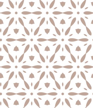 geometrik süsleme biçiminde kusursuz vektör deseni