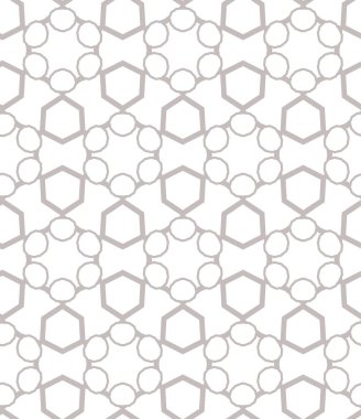 Kusursuz Vektör Deseni. Geometrik Süsleme Biçiminde Arkaplan DokusuName.