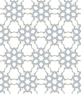 Dikişsiz geometrik süs vektör deseni. Soyut arka plan