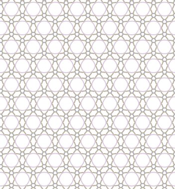 geometrik süsleme biçiminde kusursuz vektör deseni