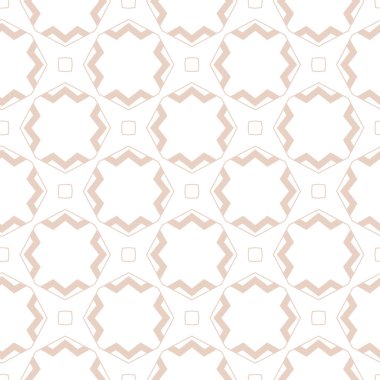 geometrik süsleme biçiminde kusursuz vektör deseni