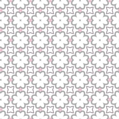 geometrik süsleme biçiminde kusursuz vektör deseni