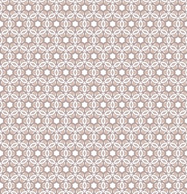 Geometrik süslemeli vektör deseni. Kusursuz tasarım dokusu.