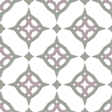 geometrik süsleme biçiminde kusursuz vektör deseni