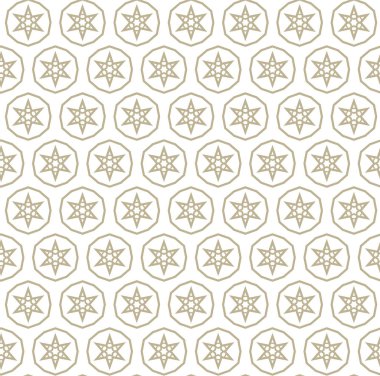 Kusursuz Vektör Deseni. Geometrik Süsleme Biçiminde Arkaplan DokusuName.