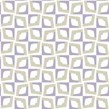 Geometrik süslemeli vektör deseni. Kusursuz tasarım dokusu.