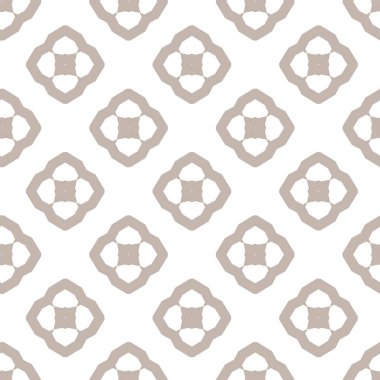 geometrik süsleme biçiminde kusursuz vektör deseni